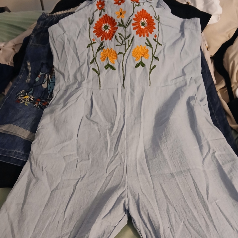 Floral Embroidered Jumpsuit